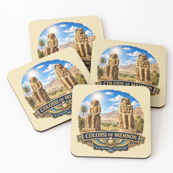 Item preview, Colossi of Memnon, Luxor, Egypt designed and sold by Myra365Art.
