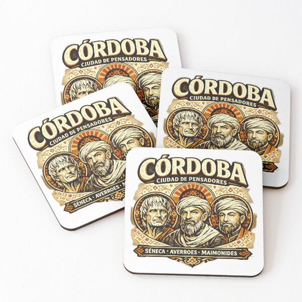 Item preview, Córdoba City of Thinkers – Seneca, Averroes and Maimonides designed and sold by Past in Threads.
