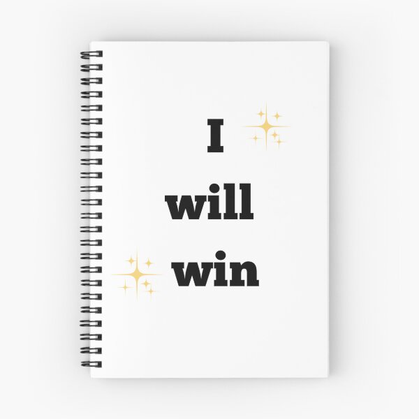 Item preview, I will win designed and sold by Dreambymaya.