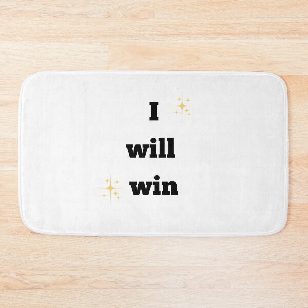 Item preview, I will win designed and sold by Dreambymaya.