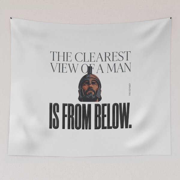 Item preview, The Clearest View Of A Man Is From Below - The Odyssey Film designed and sold by Enea Kelo.