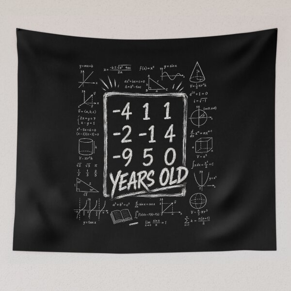 Item preview, 25th Birthday Matrix Determinant Math Nerd Funny T-Shirt | Math Teacher Geometry Student Graphic Gift designed and sold by Trendably.