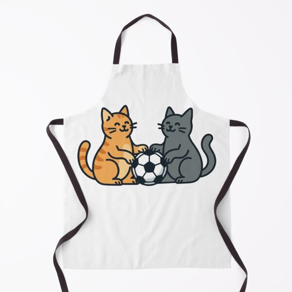 Item preview, Cute Soccer Cats Cartoon - Funny Cat Football Lovers Sweatshirt designed and sold by PrintforDesign.