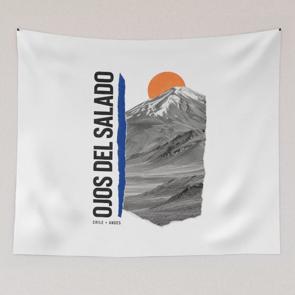 Item preview, Ojos del Salado Chile Mountain | Andes Adventure Art designed and sold by AMICO77.