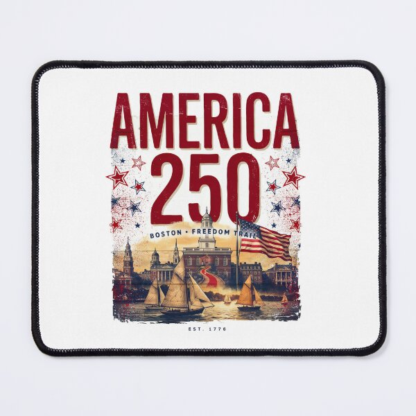 Item preview, America 250 Boston Freedom Trail T-Shirt | Patriotic 1776-2026 Semiquincentennial Skyline Tee v4 designed and sold by DarylWelsh2024.