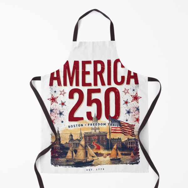 Item preview, America 250 Boston Freedom Trail T-Shirt | Patriotic 1776-2026 Semiquincentennial Skyline Tee v4 designed and sold by DarylWelsh2024.
