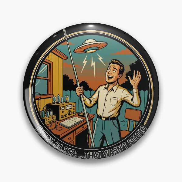Item preview, Ham Radio Logbook Entry: that wasn't static designed and sold by JoseloRochaArt.