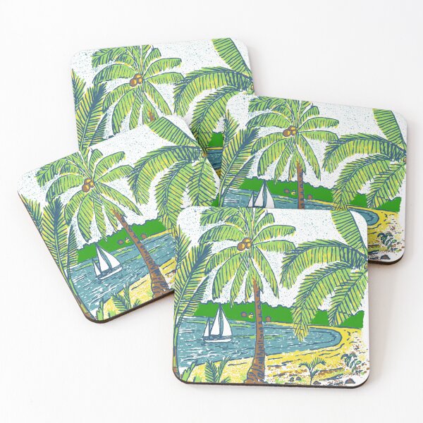 Item preview, Beach and Palm Trees designed and sold by Sailaway Design.
