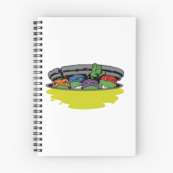 Item preview, Four Masked Brothers Peeking Out of Sewer Manhole Cover designed and sold by Snowdog-Art.