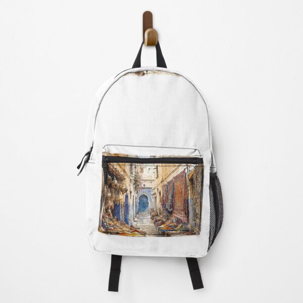 Item preview, Moroccan Old Medina – Watercolor Art designed and sold by simo222.