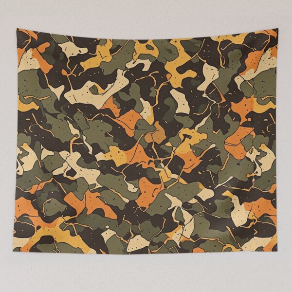 Item preview, Fall Outfits 2026 - Autumn Adversarial Camo Pattern designed and sold by thepixelcloset.