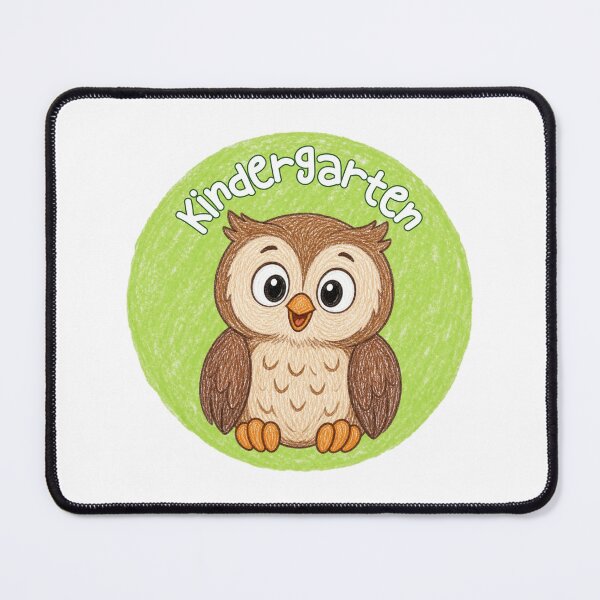 Item preview, Kindergarten Owl Cute Woodland Animal Back to School Teacher Student Cartoon Gift designed and sold by MaxMeadowsTees.