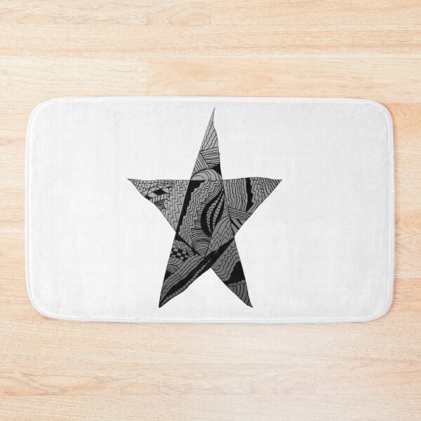 Item preview, Pen and ink zentangle star designed and sold by Mind-Unraveled.