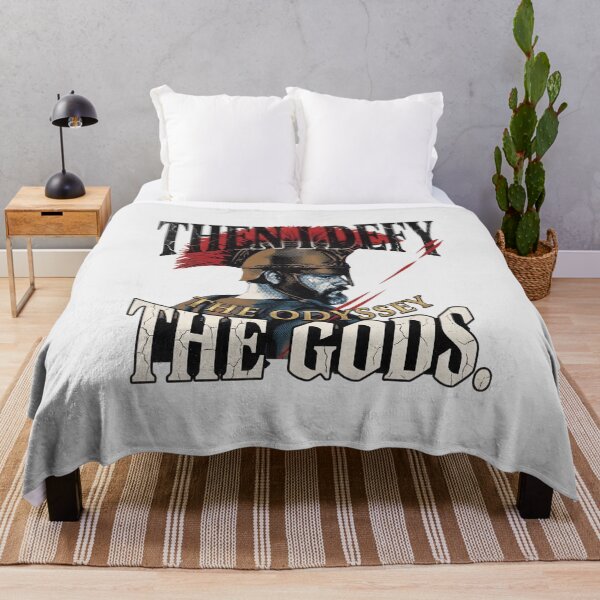 Item preview, Then I Defy The Gods - Odysseus, The Odyssey designed and sold by Enea Kelo.