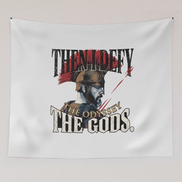 Item preview, Then I Defy The Gods - Odysseus, The Odyssey designed and sold by Enea Kelo.