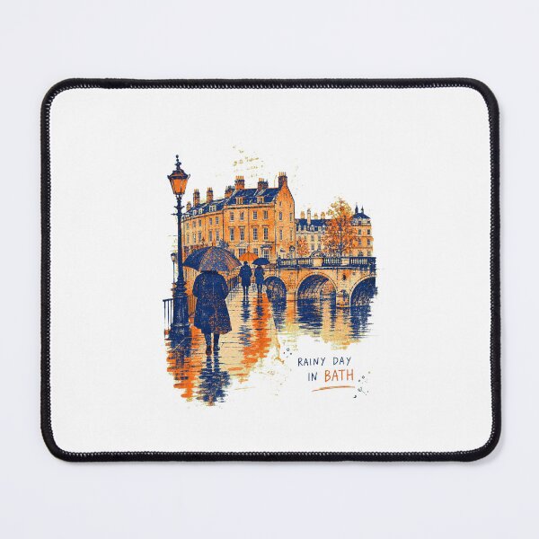 Item preview, Bath England Travel Art | Georgian Architecture Illustration designed and sold by AMICO77.
