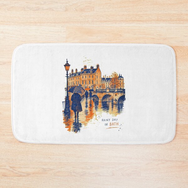 Item preview, Bath England Travel Art | Georgian Architecture Illustration designed and sold by AMICO77.
