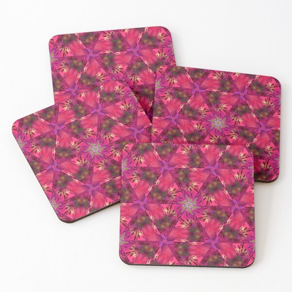 Item preview, Pink Blossom Triangle Pattern designed and sold by SilentBloomLab.