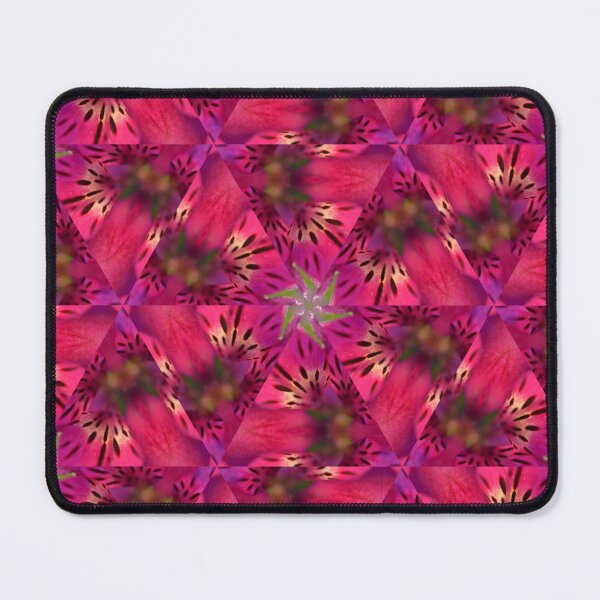 Item preview, Pink Blossom Triangle Pattern designed and sold by SilentBloomLab.