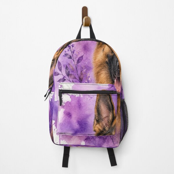 Item preview, German Shepherd Watercolor Purple | Dog Lover Artistic T-Shirt designed and sold by TimberTail8.