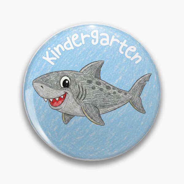 Item preview, Cute Kindergarten Shark – Back to School Illustration designed and sold by MaxMeadowsTees.