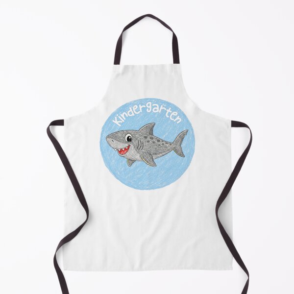 Item preview, Cute Kindergarten Shark – Back to School Illustration designed and sold by MaxMeadowsTees.
