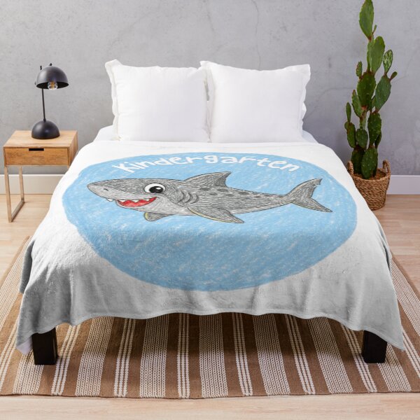 Item preview, Cute Kindergarten Shark – Back to School Illustration designed and sold by MaxMeadowsTees.