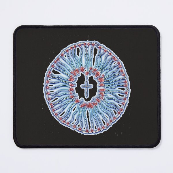 Item preview, Blood Wampum Cross Iris - Warrior Faith designed and sold by Graymarket34.