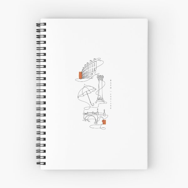 Item preview, Bath England Travel Art | Georgian Architecture Illustration designed and sold by AMICO77.