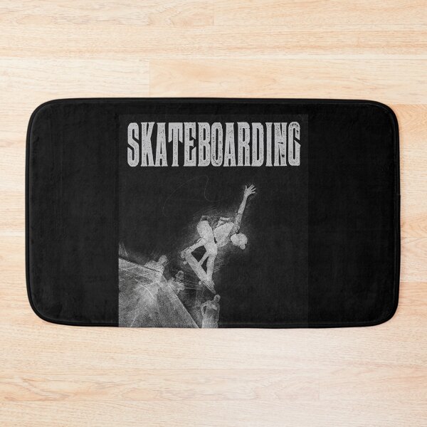 Item preview, Gravity-Defying Style: Skater in Flight with His Board designed and sold by elcarnero.