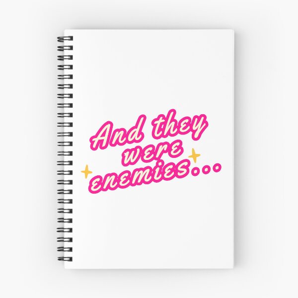 Item preview, Enemies to lovers book trope design designed and sold by Doozie designs.