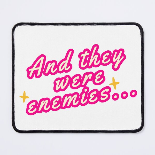 Item preview, Enemies to lovers book trope design designed and sold by Doozie designs.