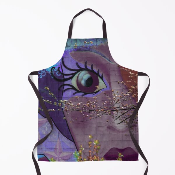 Item preview, Colorful Street Art Mural Woman Face - Urba Graffiti Art designed and sold by PetruArtDesigns.