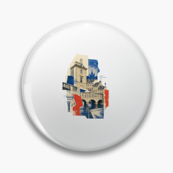 Item preview, Bath England Travel Art | Georgian Architecture Illustration designed and sold by AMICO77.