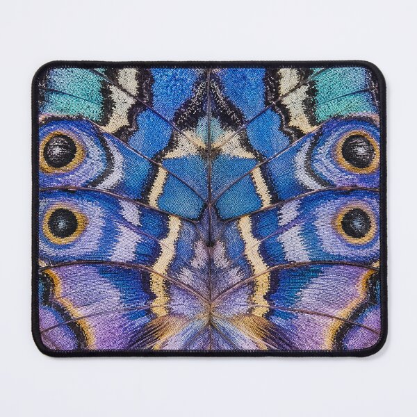 Item preview, Butterfly Wing Pattern Iridescent Blue Purple Print designed and sold by GalaMine.
