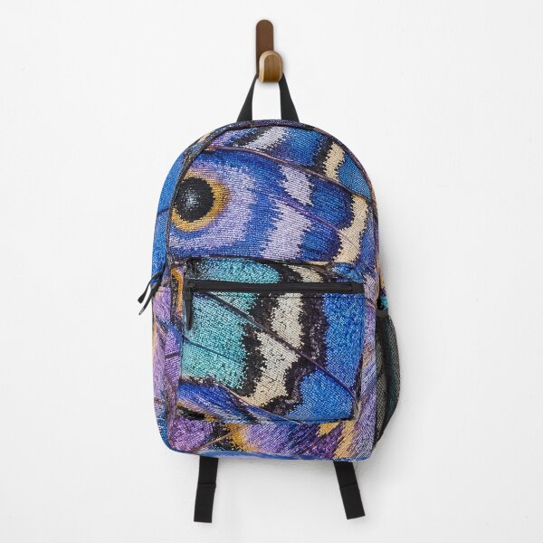 Item preview, Butterfly Wing Pattern Iridescent Blue Purple Print designed and sold by GalaMine.