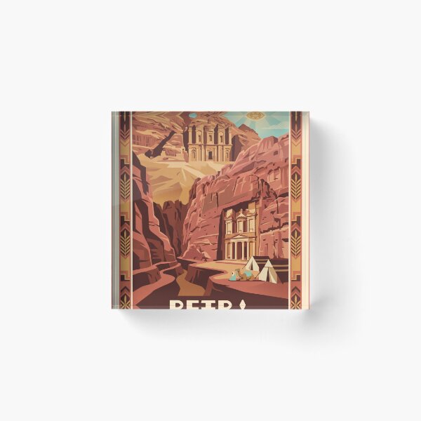 Artikelvorschau, Petra Jordan Vintage-Reiseposter – Schatzkammer und Kloster im Retro-Stil entworfen und verkauft von Bomax121.