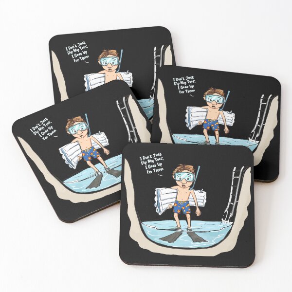Item preview, The Over-Prepared Swimmer designed and sold by FreakToons.