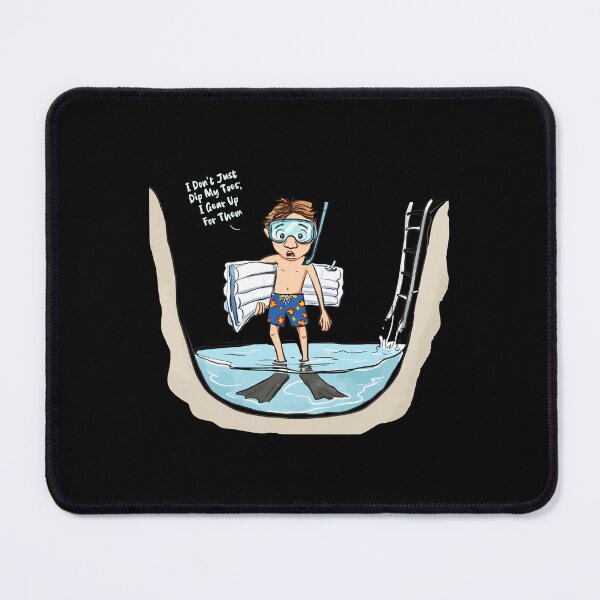 Item preview, The Over-Prepared Swimmer designed and sold by FreakToons.