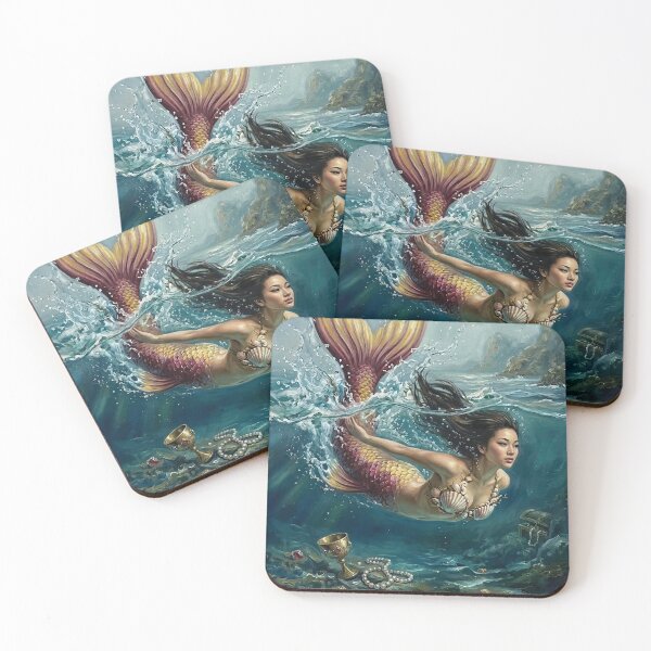 Item preview, Mermaid with Treasure designed and sold by Bellewood222.