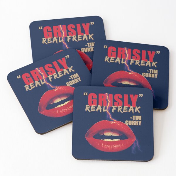 Item preview, Rocky Horror Grisly Real Freak - Tim Curry Quote designed and sold by pulse_retail.
