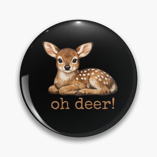 Item preview, Oh Deer! Cute Vintage Spotted Fawn designed and sold by Idontwannaknow.