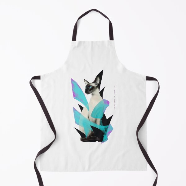 Item preview, Turquoise-Eyed Siamese Cat | Modern Feline Art designed and sold by AMICO77.