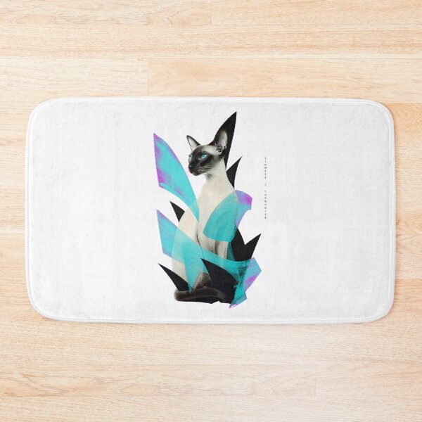 Item preview, Turquoise-Eyed Siamese Cat | Modern Feline Art designed and sold by AMICO77.