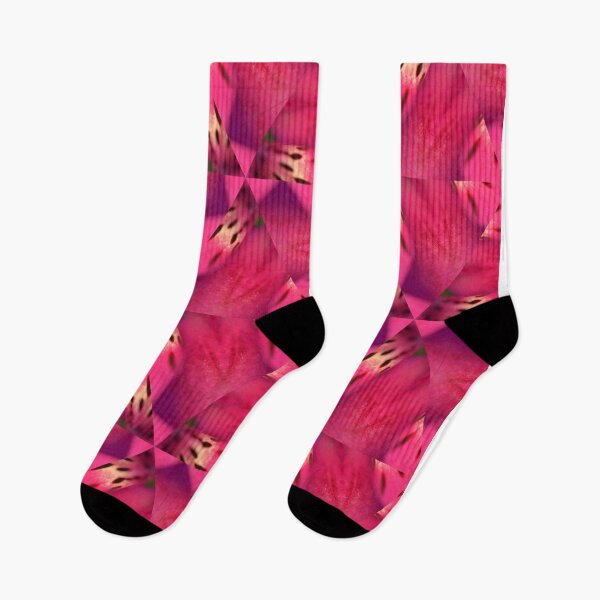 Item preview, Geometric Pink Blossom Tessellation designed and sold by SilentBloomLab.