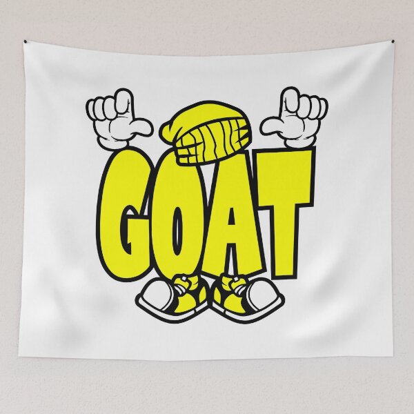 Item preview, GOAT - ICONIC Cartoon Character Bold Retro designed and sold by NFTWords.