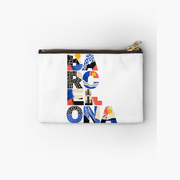 Item preview, Barcelona Mediterranean Travel Art | Modern Spanish City Graphic designed and sold by AMICO77.