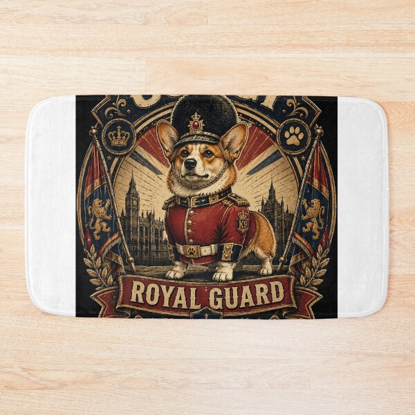 Item preview, Corgi Royal Guard Vintage Funny Dog Lover Retro Badge T-Shirt designed and sold by TeeVibeHaus.