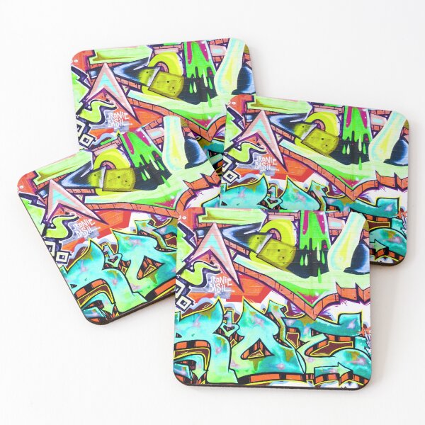 Item preview, Abstract Street Graffiti Artwork designed and sold by PetruArtDesigns.