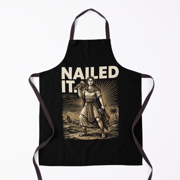 Item preview, Nailed It Jael 1200 BC Funny Ancient Feminist Biblical Bible Story designed and sold by Redgiant87x.